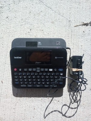 Brother P-touch PT-D600 PC Connectable Label Maker W/ Charger NO TAPE Very Good