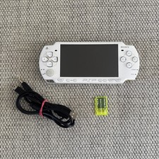 Sony PSP White Handheld Console 2003- Brand New Battery