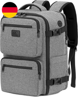 Rucksack Easyjet HandgepäCk 45X36X20 Klein HandgepäCk Flugzeug Schwarz Reiseruck