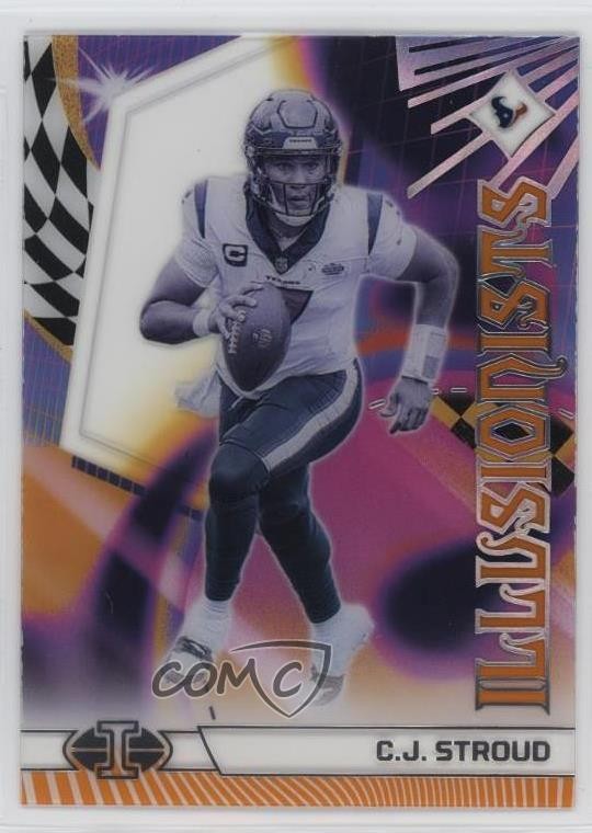 2023 Panini Illusions Illusionists Orange CJ Stroud #13 0t1