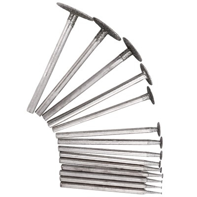 14 Piece Diamond Sharpening Stone Set - 3/32--Shank for Den Customizer, 7941