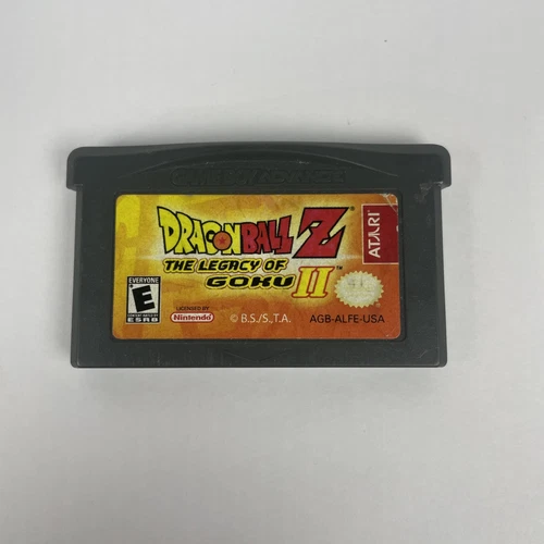 Dragon Ball Z The Legacy Of Goku II 2 Nintendo Game Boy Advance Auténtico Probado