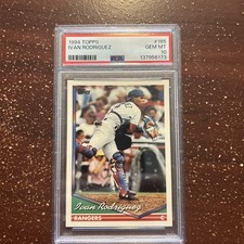 Ivan Rodriguez Cards, Rookie Cards and Autographed Memorabilia Guide 52