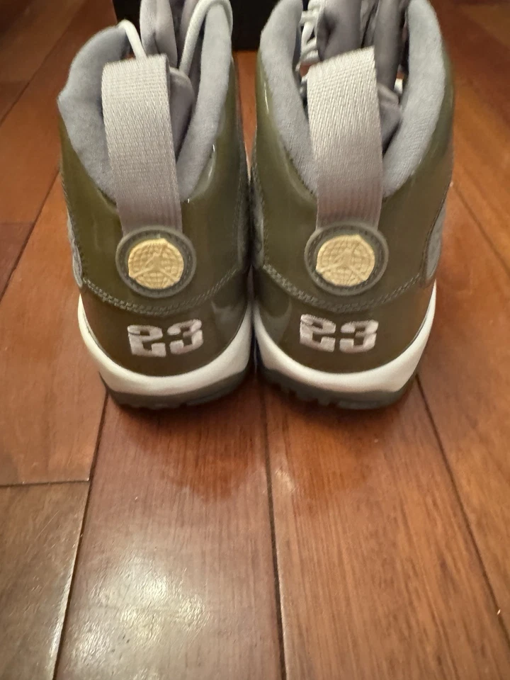 Air Jordan 9 ретро 2002 классный серый размер 9 - Изображение 4 из 4