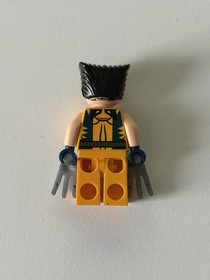 LEGO Marvel X-Men Wolverine Minifigure sh0017 6866 Logan Super Hero