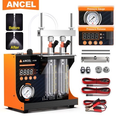 ANCEL JC200 KFZ Einspritzdüsen Prüfgerät Ultraschall Injektor Reiniger Tester