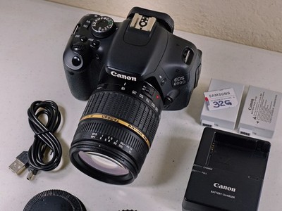 Excellent Canon 600D T3i 18MP DSLR W Nice 18-200 Zoom  & Accessories
