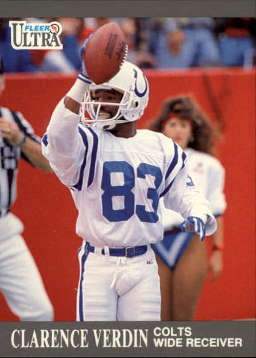 1991 Ultra #63 Clarence Verdin - FB