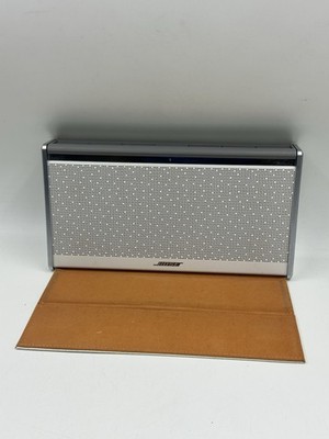 Bose SoundLink Mobile Speaker II Bluetooth White Leather Cover-Tested-No Charger