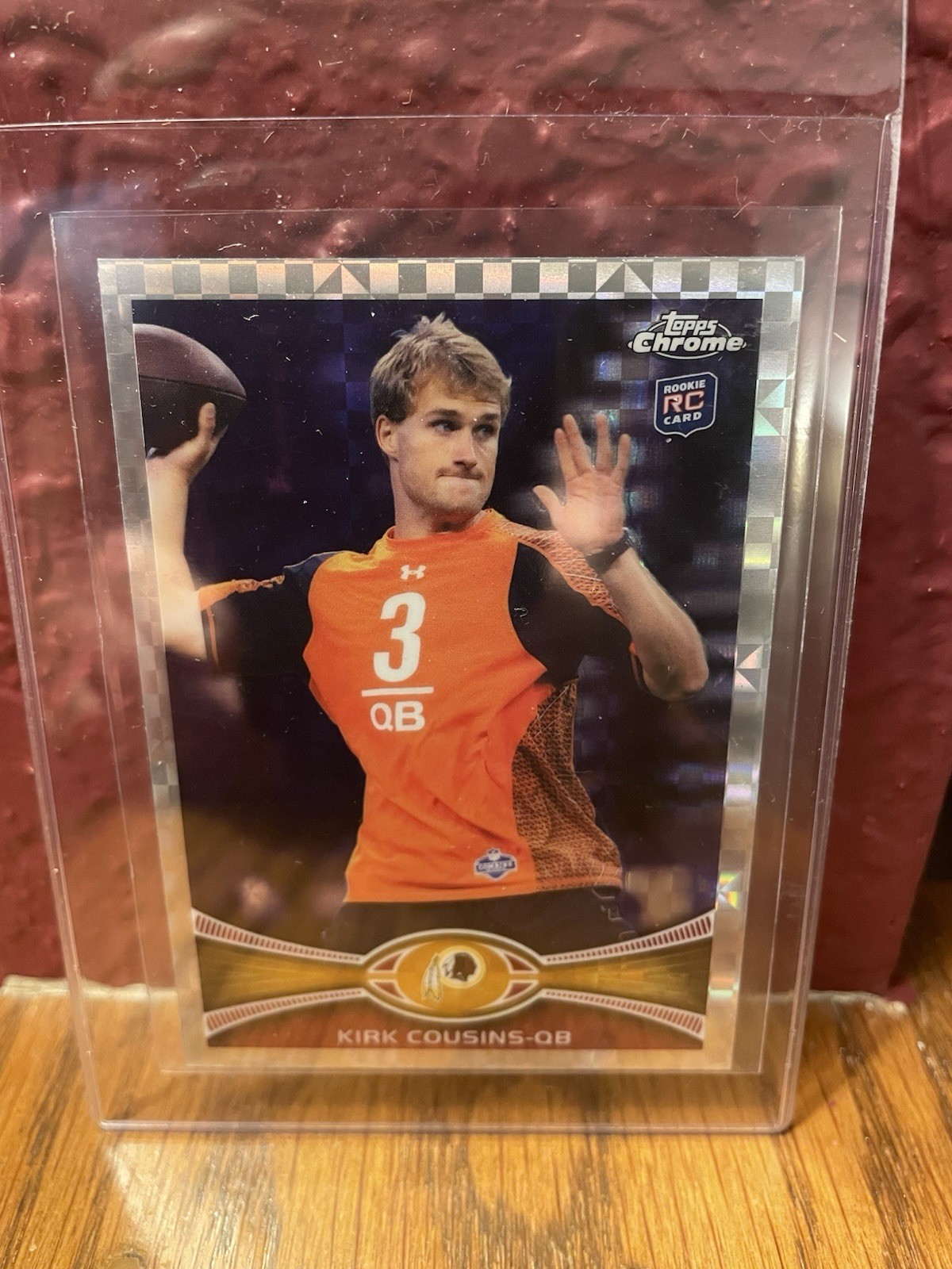 Kirk Cousins Topps Chrome #146 X-Fractor