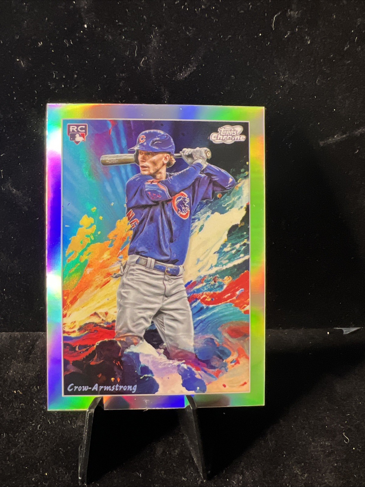 Pete Crow-Armstrong 2024 Topps Chrome Cosmic #STN-6 Stars in the