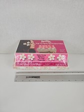 Vintage Lady Ellen Twin Grip Magnetic Hair Rollers Klippies Flower Box NOS