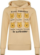 Winnie The Pooh Kapuzenpullover Damen Every Emotion Is Welcome beige