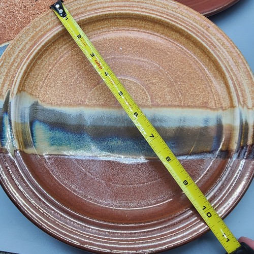 Sunset Canyon Pottery Set (4) Dinner Plates 10.5" New - Picture 6 of 8