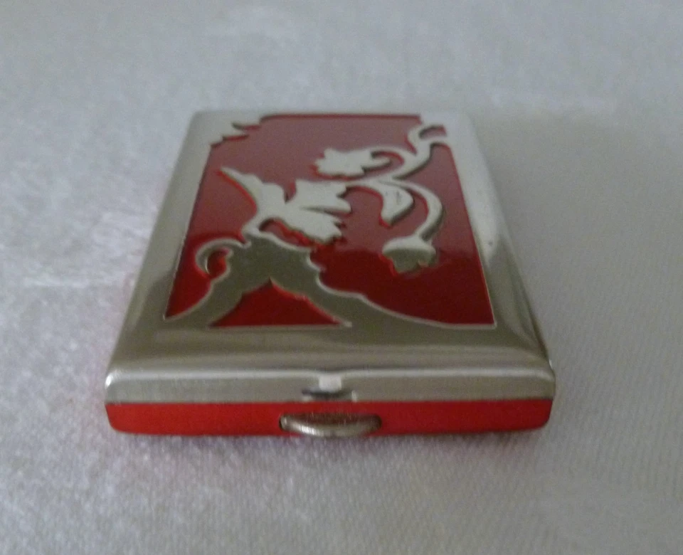 Art Deco Vashe Powder Compact with a Floral Motif - Image 3 of 4