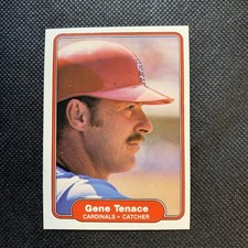 1982 Fleer Baseball Gene Tenace St. Louis Cardinals #132