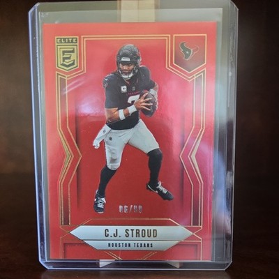 2025 Panini Donruss Elite - C.J. Stroud #53 Red 06/99
