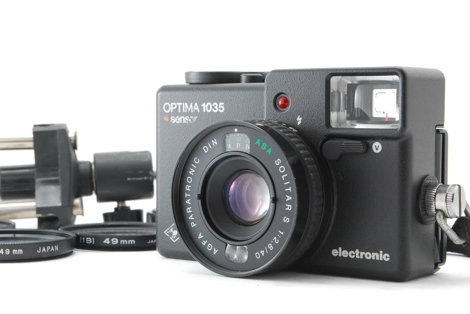 [CASI COMO NUEVA] Cámara fotográfica Agfa Optima 1035 Sensor 35 mm Hecha en Alemania de JAPÓN Foto 2 de 4