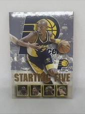 1996 NBA Hoops Starting Five Reggie Miller Dale Davis Duane Ferrell #11 HOF