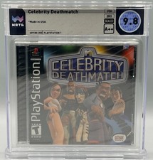 MTV Celebrity Deathmatch Sony PlayStation PS1 Sealed WATA 9.8 A++ Marylin Manson