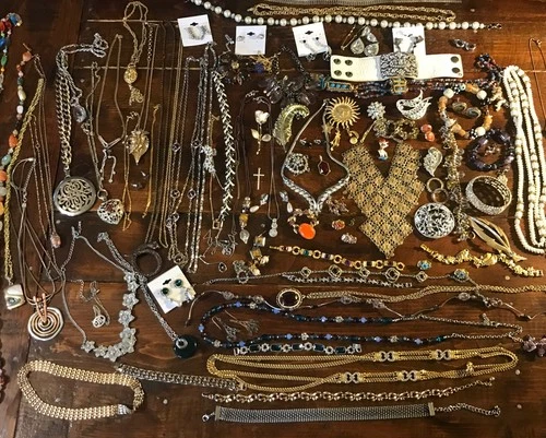 Vintage Costume Jewelry Lot Crown Trifari, Vendome, Coro