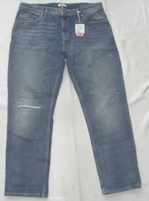 Jeans Tommy Hilfiger Femme W31 L32 Droite Cropped Lana 31-32 Neuf + Non Porté - Photo 1/4
