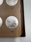 2003 $1 American Silver Eagle 1 Troy Oz Bullion US MINT IN PLASTIC CAPSULE