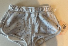 Loveshack Fancy X Target Girl Blue Floral Shorts Small NWT