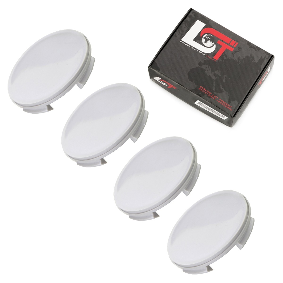 4x Hubcap Wheelcap Hubs Cover Grey Ø 60mm for Jaguar