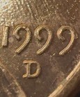 almost perfect 1999D Lincoln cent. DDO on mint Mark,date and e pluribus unum ￼ — photo 5
