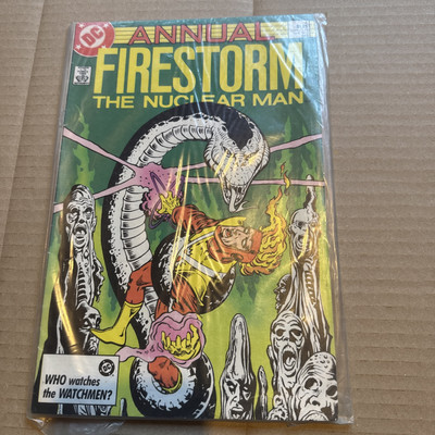 DC Firestorm Annual #4 THE NUCLEAR MAN (1986 DC Comics) 
