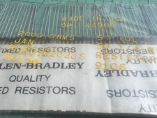allen bradley resistor JAN RCR07G202JS (50 PCs) 2.0 K Ohms %5 250mw