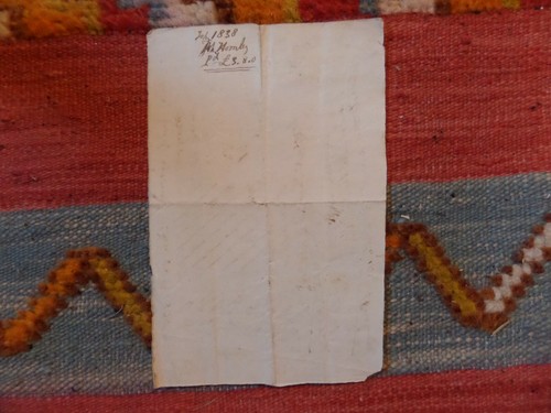 1834 J. & J. TOWN TURKEY MILL KEIGHLEY PAPER MAKER WATERMARKED WATERMARK HOMLEY - Picture 3 of 6