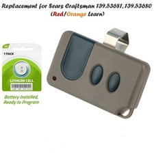 For Craftsman Garage Door Opener 3 button Remote HBW1255 139.53681B 390MHz