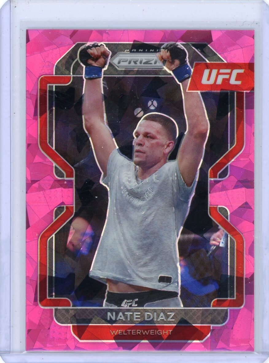 2022 Prizm UFC Pink Ice NATE DIAZ No. 150!