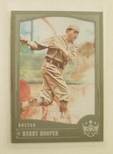 Harry Hooper (Red Sox) 2018 Diamond Kings baseball GRAY FRAME (only 99 made)