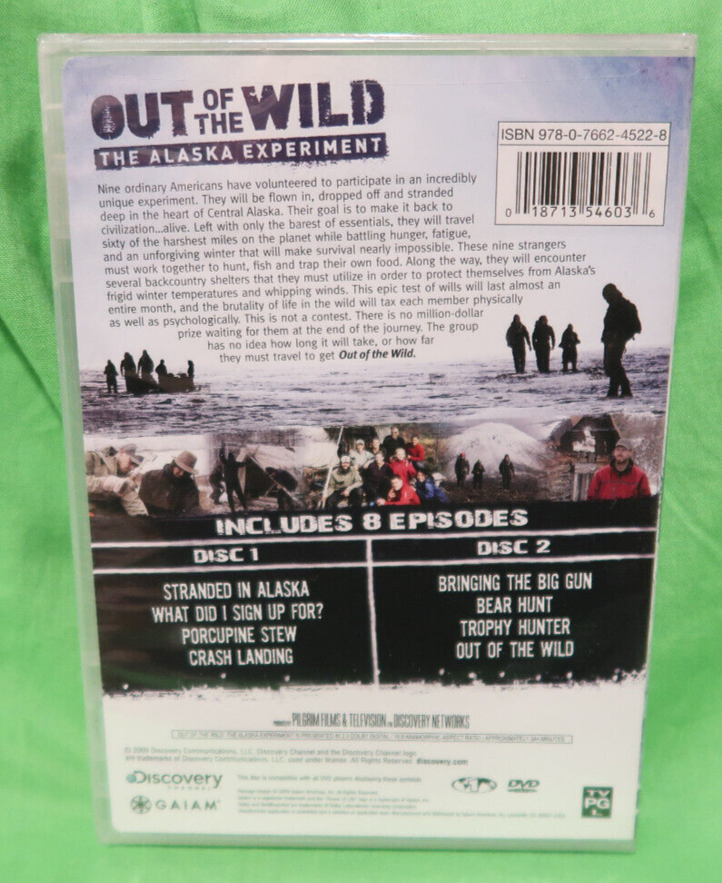 その他 Discoveries America: Alaska [DVD] Out of the Wild: The Alaska Experiment DVD Discovery Channel