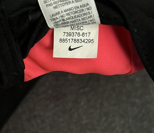 Nike Featherlight Hat Women Strapback Hot Pink Running Golf Cap Vented Workout - Picture 11 of 14