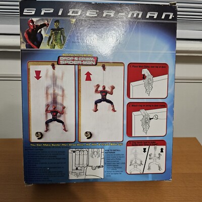 Drop & Crawl SPIDER-MAN SOUND ACTIVATED 2001 Sealed Box 2001 Toy