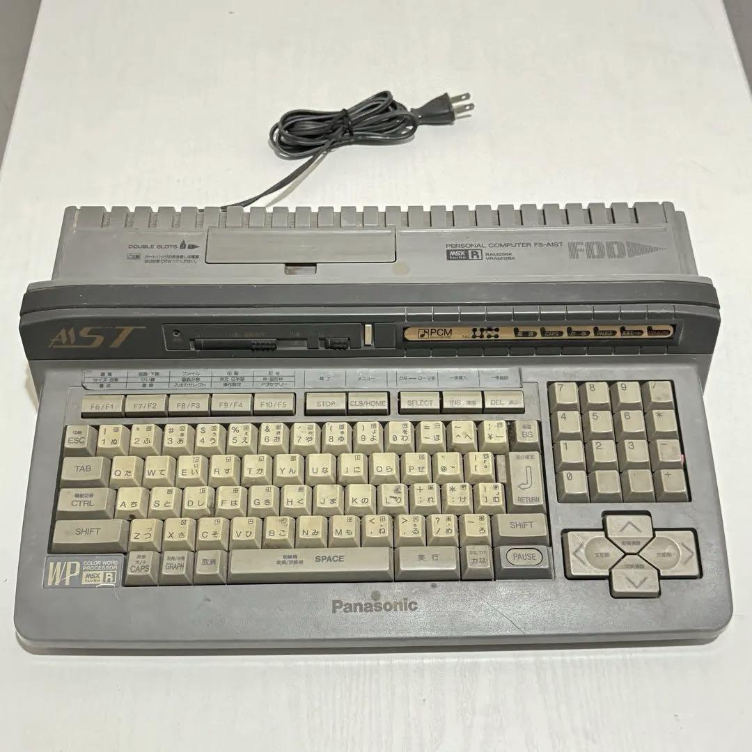 ジャンク品 Panasonic MSX turbo R FS-A1ST