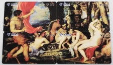 art. 210 - n.4 International phone card paintings. China Telecom, China