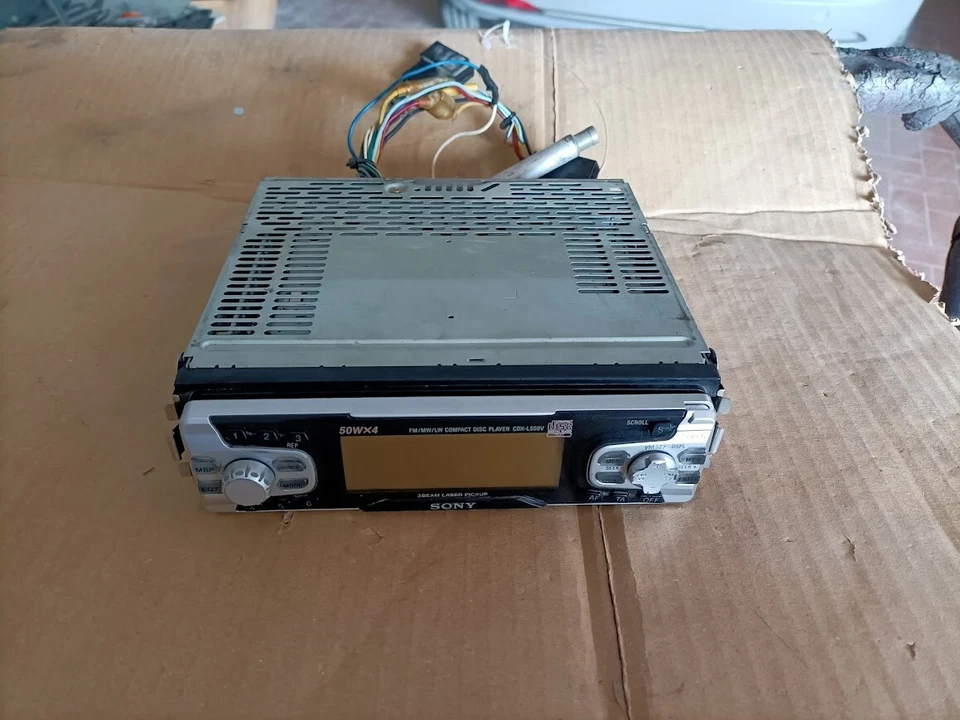 CDX-L550/L550V lettore di compact disc per auto SONY FM/MW/LW - Imagen 2 de 4