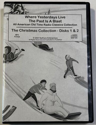 Where the Yesterdays Live Christmas Collection Vol 1 & 2 Old Time Radio Shows