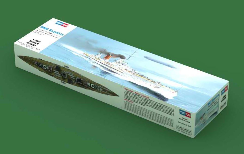 HobbyBoss 86510 German Battlecruiser Seydlitz 1/350 Scale Plastic Model Kit eBay