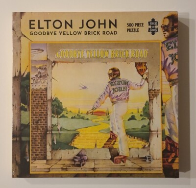 Elton John Goodbye Yellow Brick Road Rock Saws 500 Piece Jigsaw Puzzle NIB New
