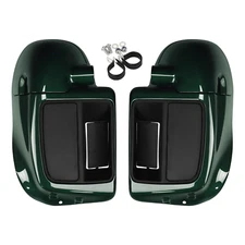 Lower Vented Fairings Fit For Harley Electra Road Glide 14-25 24 Deep Jade Pearl