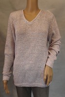 ★ Gina Laura ★ L - 44/46 Pullover ~ Langarm ~ Orange Melange - BäNdchengarn