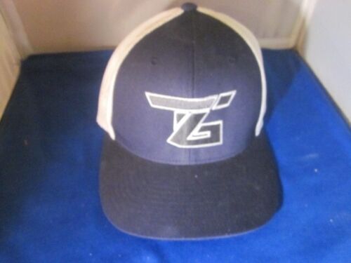 Port Authority Flexfit Mesh Back Cap PURPLE AND WHITE SIZE S/M