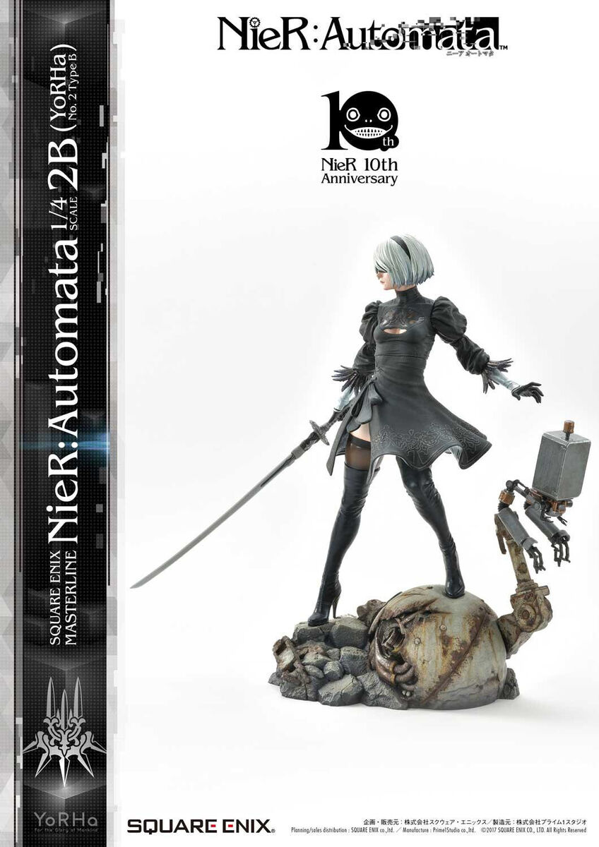 Prime 1 Studio Square Enix NieR:Automata YoRHa No. 2 Type B 1/4 Scale  Statue NEW