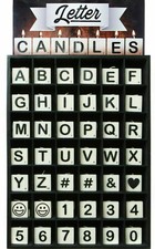 Letter Candles Make Your Own Word or Message Personalised Number Sign Gift Idea
